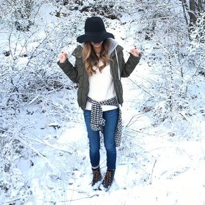 ZARA Hooded Down Jacket